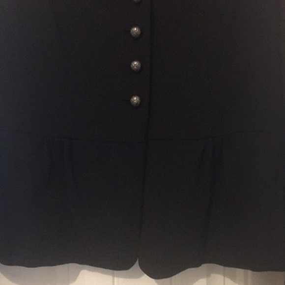 Vince Camino Military Style Black Jacket. Sz 10P - Picture 6 of 8